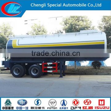 anti exprosion oil tank trailer 2 axle oil semi trailer 50cbm tank trailer oil