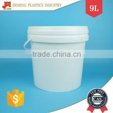 10 kg Plastic Buckets with Lid and Plastic Handle for White Glue / Waterproof / Water / Coating / Latex Paint