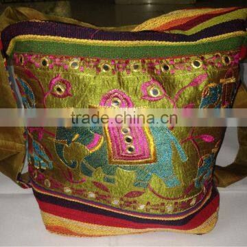 Beautiful Spring collection Exclusive Traditional ethnic embroidery shoulder bag beach bag traveller bag