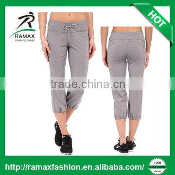 Ramax Custom Women Elastic Waist Training Capri Pants
