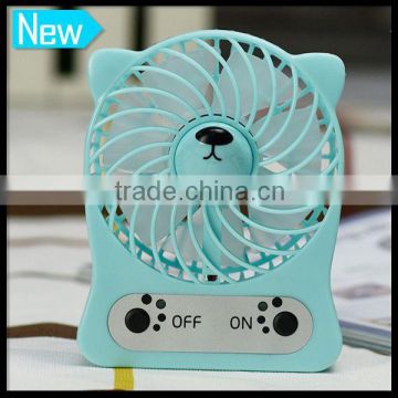 USB Rechargeable Usb Fan For Office And School Home