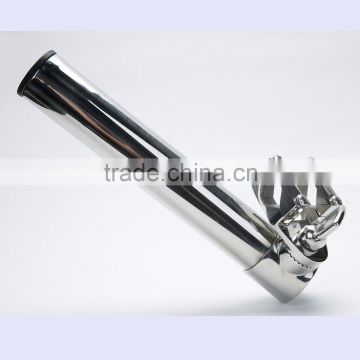 Stainless Steel 316 Heavy Duty Rail Clamp Angle Adjustable Rod Holder