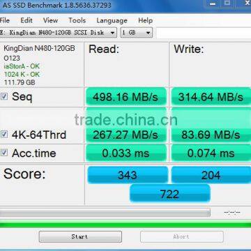 KingDian Newest Solid State Drive NGFF Interface 120/240GB External Hard Disk photo-5