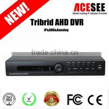 Tribrid DVR system 4CH security CCTV DVR Recorder