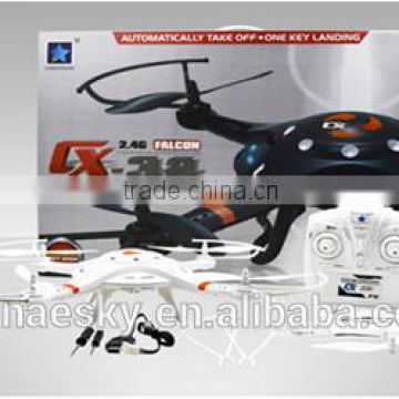 2016 New Arrival CX-32 drone 2.4G 6-7mins RC Quadcopter one key RC Drone with Light Model Drone for photography