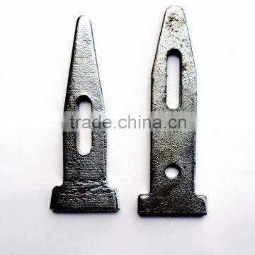 Concrete forming standard wedge bolt