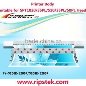 INFINITI/CHALLENGER INKJET SOLVENT PRINTER FY-3208R WITH SPT510/35PL PRINTHEAD 4 COLORS