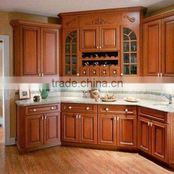 Solid Wood Moulding Kitchen Cabinets