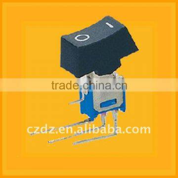 mini toggle switch,on-off-on momentary 3 position toggle switch