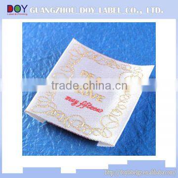 2014 Cheapest hot weaving label patch woven badges