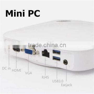 new arrival mini desktop pc with Intel i3 4005U dual core 1.7GHz 15w CPU