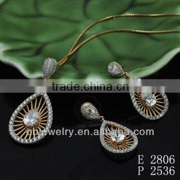 Fashion & Custome gold plated jewelry set