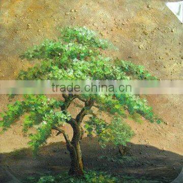 Wholesale cheap chian handmade beautiful scenery oil painting on canvas