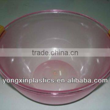 Plastic salad bowl