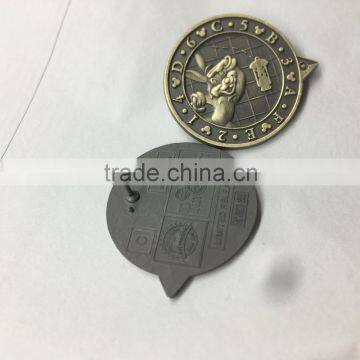 plating casting metal badge hardware emblem