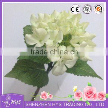 Cheap Real Touch Artificial White Hydrangea Flower photo-2