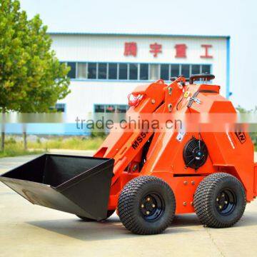 wheel and track type multifunctional mini skid loader