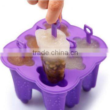 Hot sale fruit ice cream maker, silicone ice maker