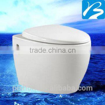 2016 New Style bathroom fittings ceramic Wall-Mounted Toilet