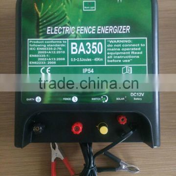 Factory Price Farm Fence 12V 2.0 Joule Solar Electric Fence Energizer