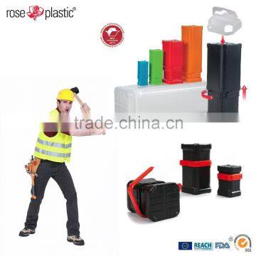 Round square plastic block tubes for roughing cutters packaging BK