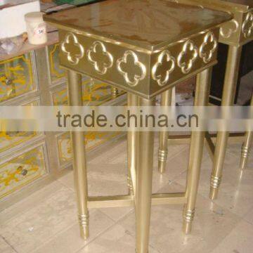 living room furniture gold-plating flower stand cheap flower stand