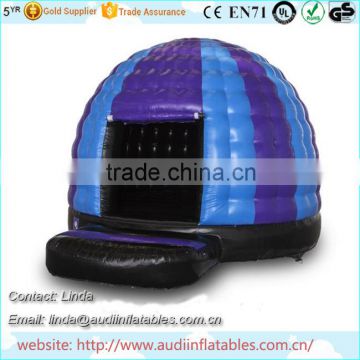 Kids N adults party disco dome bouncy castle, disco dome inflatable bounce house