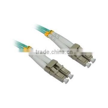 4XEM 4M AQUA Multimode LC To LC 50/125 Duplex Fiber Optic Patch Cable