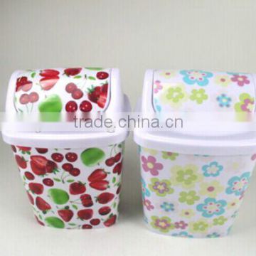 plastic waste bins