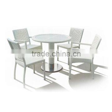 ZT-1125CT white Aluminum furniture for restaurants