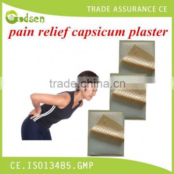 Chinese natual herbal pain relief patch/capsicum plaster/muscle pain relief patch