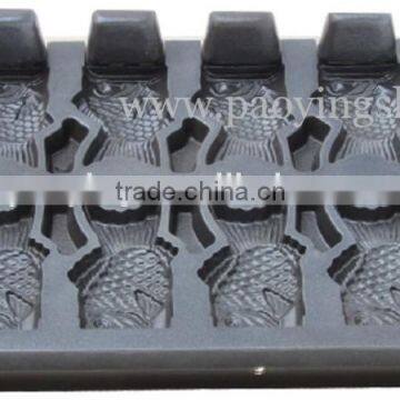 (2 in 1) 5pcs Fish Waffle Commercial Use Non-stick 110v 220v Electric Digital Icecream Taiyaki Baker + Batter Dispenser photo-3