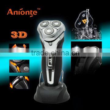 Men Shaver With Three Individually Floating Rotary Heads/ Electric Shaver