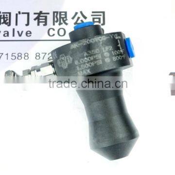 high pressure needle valve