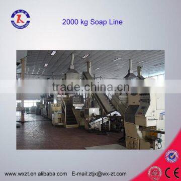 ZT-2000 Toilet Soap Production Line ISO9001-2000 2000kg/h