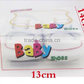 Fashion hot sale clear baby shoe gift boxes with high quality