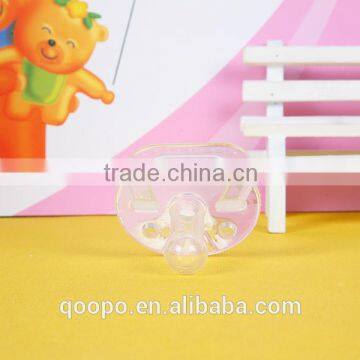 Safety Silicone Natural Rubber Funny Baby Big Nipple Pacifier With Cover photo-3