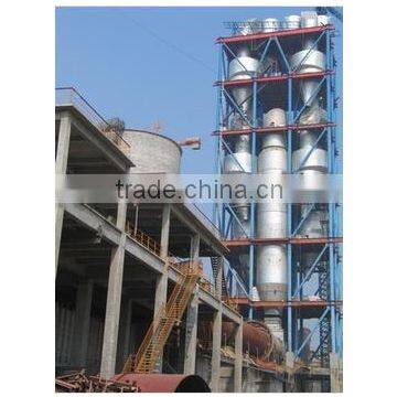 Automatic quick lime vertical preheater