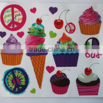 Wholesale PVC stickers printing self adhesive paper