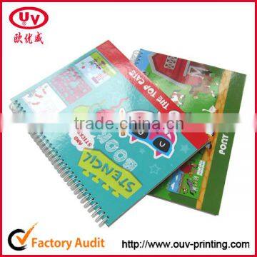 2017 New Drawing Notebook Kids Coloring Book