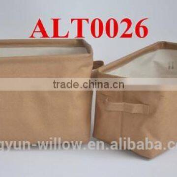 handmade china canvas fabric bag with handles for storage