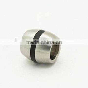Blank stainless steel link with black line
