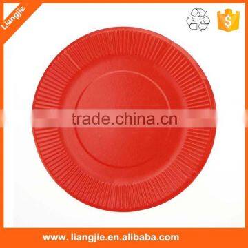 Disposable Colorful Printing Dish ,custom Fancy Paper Plate photo-4