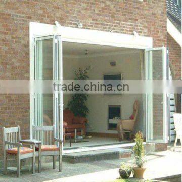 European design aluminium folding door (thermal-brek / non-thermal-break system)