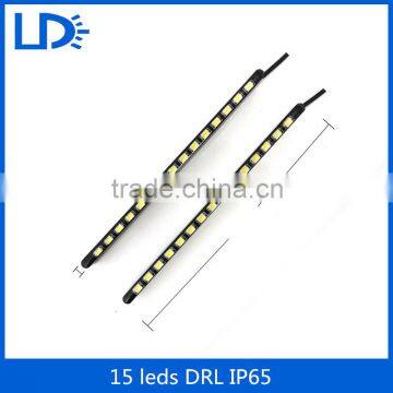 15 LEDs DRL Fog Driving Daylight LED Car Head Daytime Running Lamp photo-3