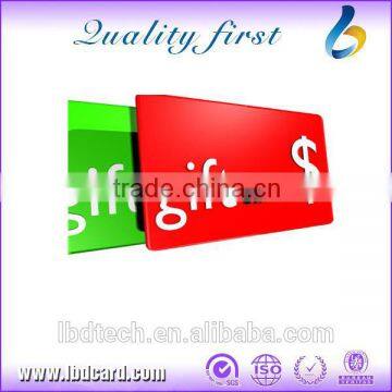LBD ZLL05 Plastic Gift Card Printing, Blank Gift Card With Barcode, Gift Card Packaging photo-4