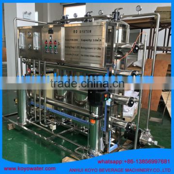 Fully automatic mineral water purification plant/ Reverse Osmosis water treatment system