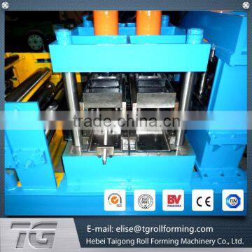 hot sale ! High Speed Automatic High Precision Computer quality metal roll forming C channel purlin machine