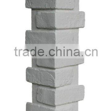 Outside PU wall panel factory brick corner wall tile outer corner