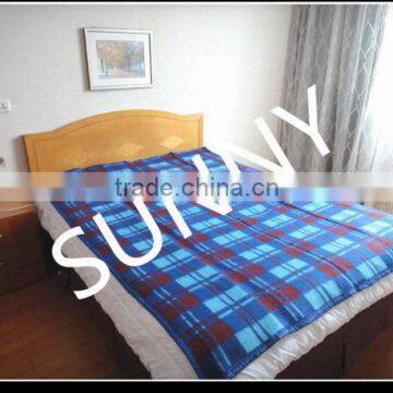New product hot selling checked yoga blanket